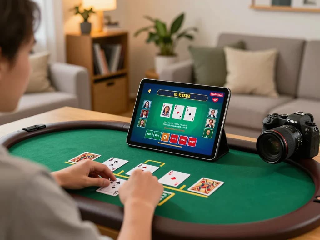 Trải nghiệm trò chơi trực tuyến tại luckywin với một phiên blackjack dealer trực tiếp hấp dẫn trong không gian ấm cúng.