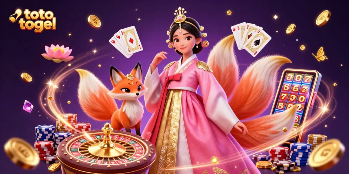 Experience the thrill of toto togel with a captivating Asian casino scene bursting with energy and winning potential.