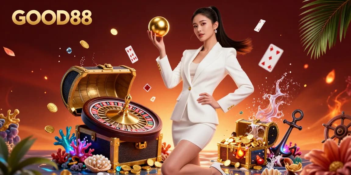 Engage with exciting casino games at GOOD88, featuring thrilling roulette action and stunning visuals.