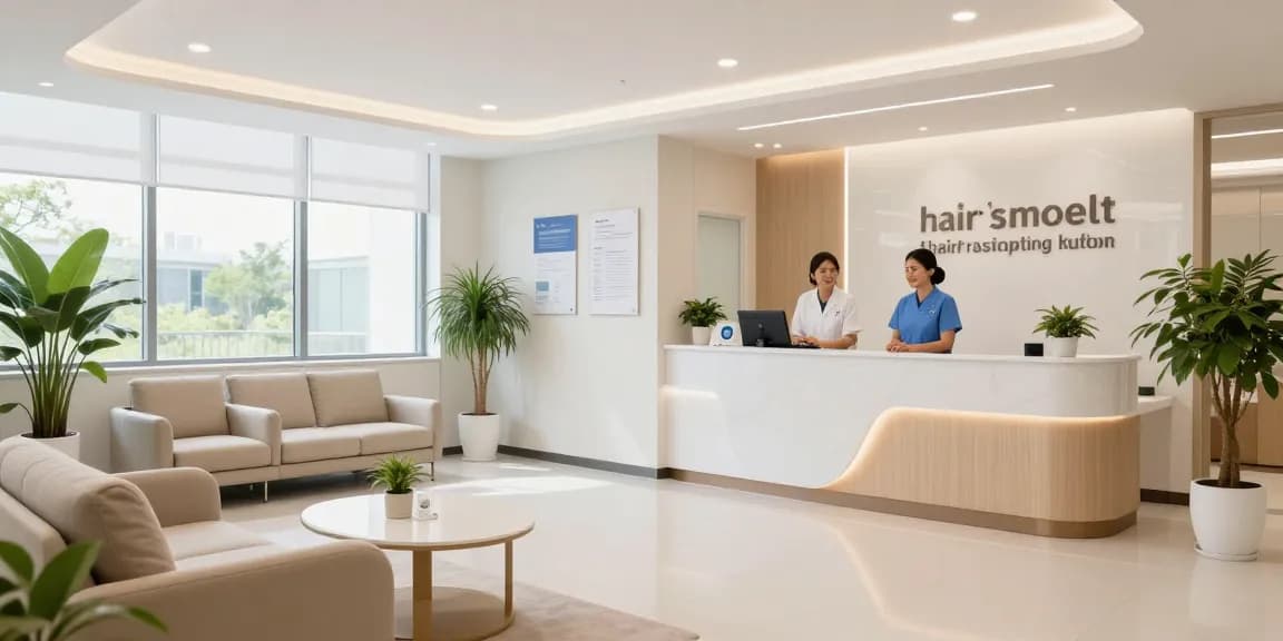 Hair transplant turkey services in a modern health clinic with compassionate patient care and doctor consultations.
