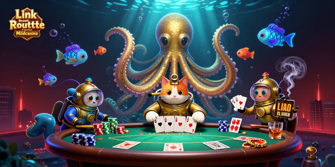 Experience thrilling gameplay at Link Resmi Roulette Casino Mildcasino with vibrant poker action and lively characters.