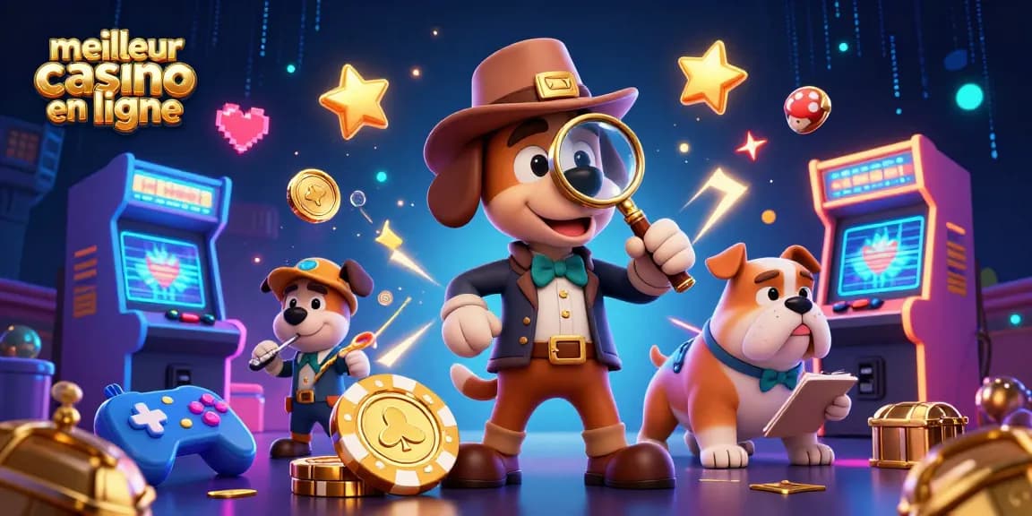Plongez dans le meilleur casino en ligne et découvrez un détective canin et son compagnon sur une piste de trésor.