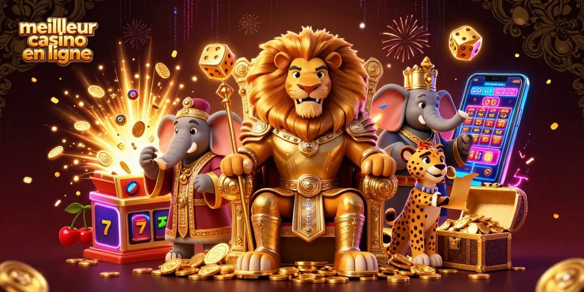 Profitez du meilleur casino en ligne avec des jeux de machines à sous et jackpots éclatants.