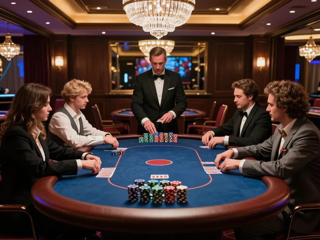 Experience high-stakes poker at the exclusive da88 VIP table surrounded by elegance and excitement.