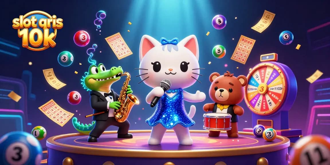 Engage in the excitement of slot qris 10k with vibrant themed characters and dynamic game elements.