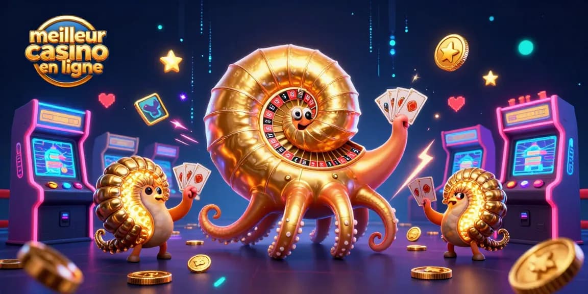 Profitez de l'expérience du meilleur casino en ligne avec une scène captivante de jeu
