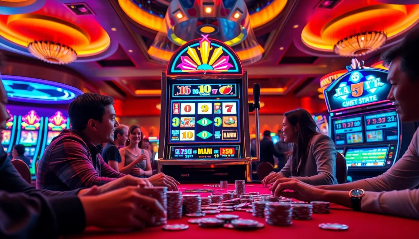 Jangan lewatkan keseruan duniabet slot di kasino dengan mesin slot yang menyala!