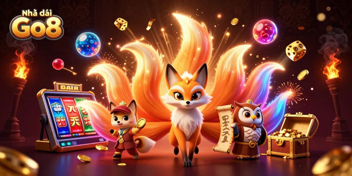 Experience the thrill at Nhà cái Go8 with vibrant games and animations for an adventurous online experience.