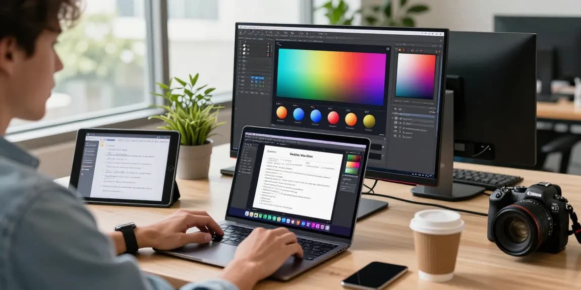Screenshot software in action, showcasing Snipaste's features in a modern workspace.