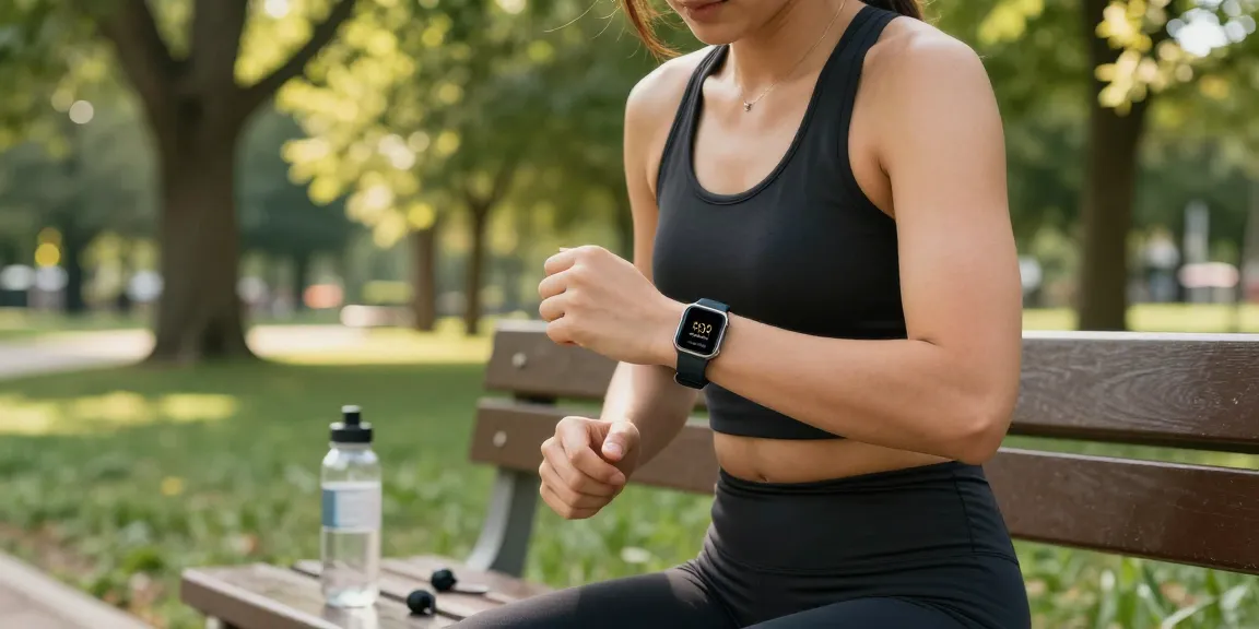Berjalan pagi dengan Fitbit Luxe dari https://www.polarfitbitshop.com/fitbit-luxe/ saat menikmati suasana hijau taman yang energik.