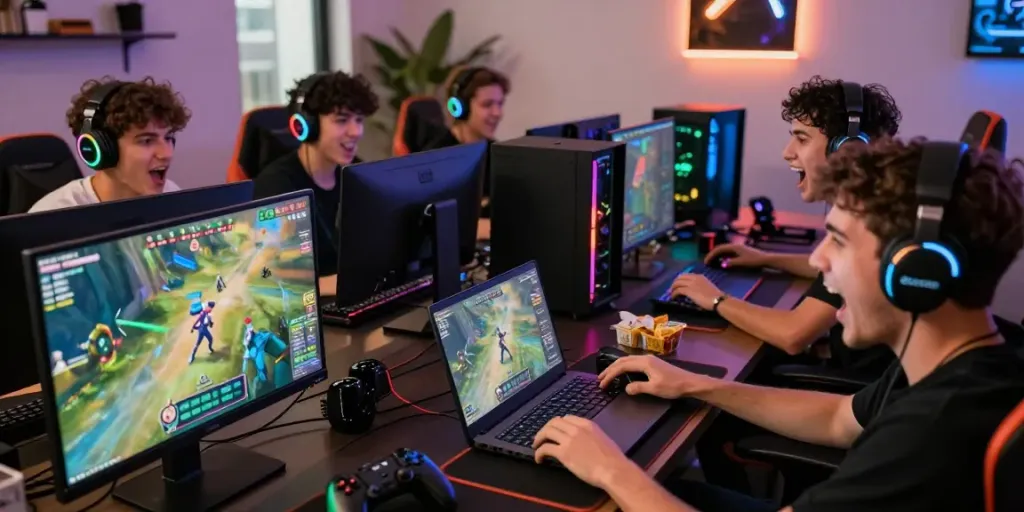 Exciting multiplayer gaming moment showcasing luxury333 players enjoying immersive gaming experience with vibrant graphics and real-time strategies.