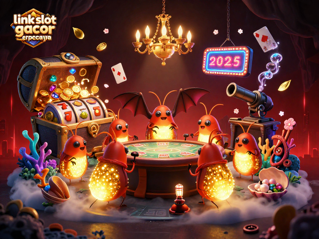 Mainkan link slot gacor 2026 terpercaya dengan atmosfer penuh warna dan detail gambar yang menarik.