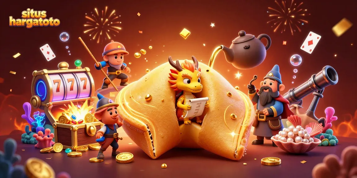 Engage in winning strategies at situs hargatoto with vibrant 3D casino-themed illustration.