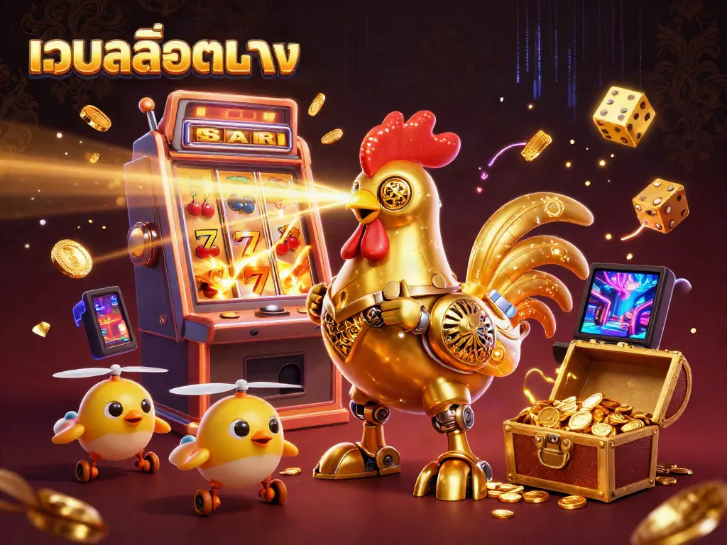 เว็บสล็อตตรง นำเสนอการจ่ายเงินมหาศาลผ่านสล็อตแมชชีน 3D ที่เต็มไปด้วยเหรียญสีทอง