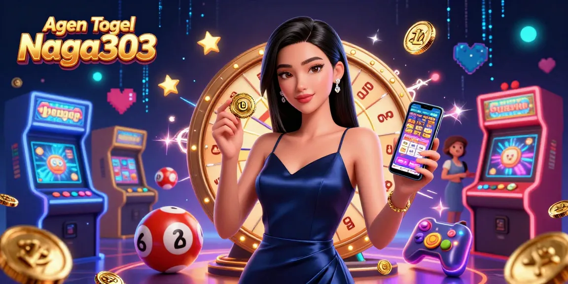 Agen Togel Naga303 showcases exciting lottery draws with a winning vibe and vibrant game elements.