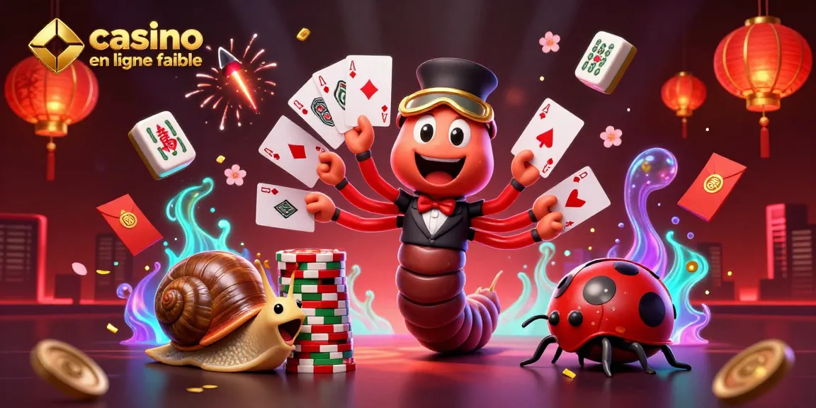 Gagnez gros sur un casino en ligne fiable avec une illustration captivante de jeu, mettant en avant l'excitation et la chance.