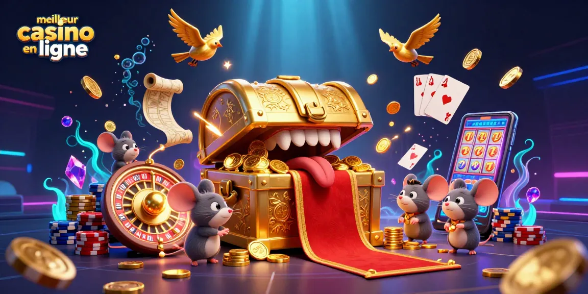 Plongez dans l’univers du meilleur casino en ligne avec des trèfles dorés et des trésors scintillants.