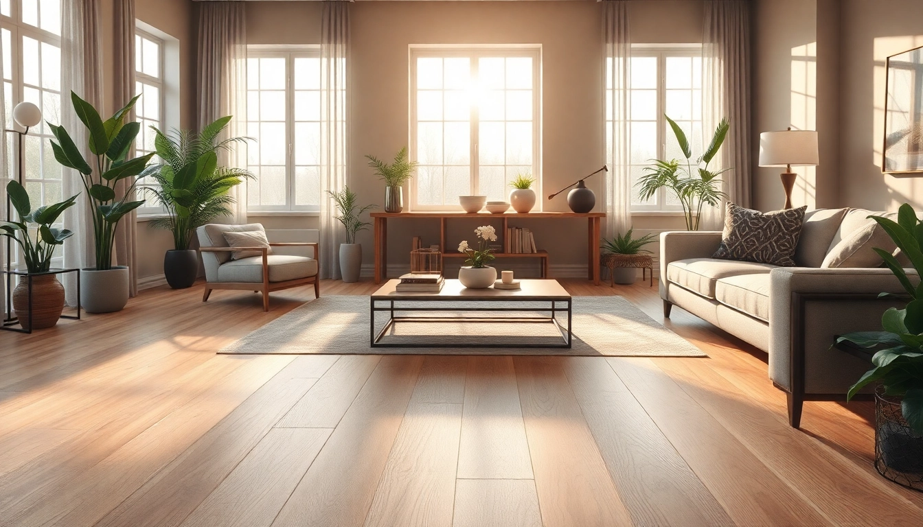 Enhancing a modern room with the best lvp flooring showcasing elegant style and warmth.
